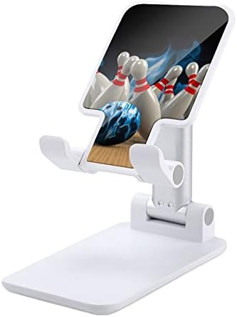 Bowling Oyunu Strike Rot Baskı Cep Telefonu Standı ile Uyumlu iPhone Anahtarı Tabletler Katlanabilir Ayarlanabilir