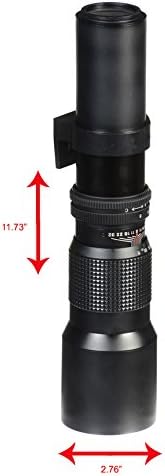 Fujifilm X-E1 için yüksek Dereceli 1000mm Teleskopik Lens (Manuel Odaklama)