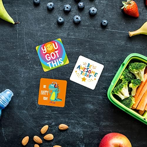 Çocuklar için Fantasyon Öğle Yemeği Kutusu Notları, Anaokulu Çocukları için 60 adet Sevimli Pozitif Olumlama Öğle