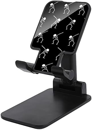 Dab İskelet Desen Katlanabilir cep telefonu Standı Ayarlanabilir tablet Tutucu Dağı Ev Ofis Masaüstü Siyah Tarzı