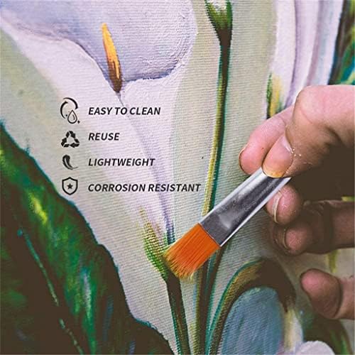 ZHUHW Naylon Boyama Fırçaları Seti Sanatçı Yağlıboya Çizim Su Renk Boya Fırçası Sanat Malzemeleri