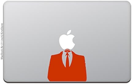 Tür Mağaza MacBook Air / Pro 11/13 MacBook Çıkartması Anonim 13 Kırmızı M445-13-R