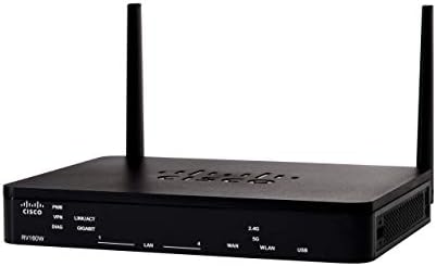Cisco RV160W IEEE 802.11 ac Ethernet Kablosuz Yönlendirici - 2.40 GHz ISM Bandı - 5 GHz UNII Bandı - 4 x Ağ Bağlantı