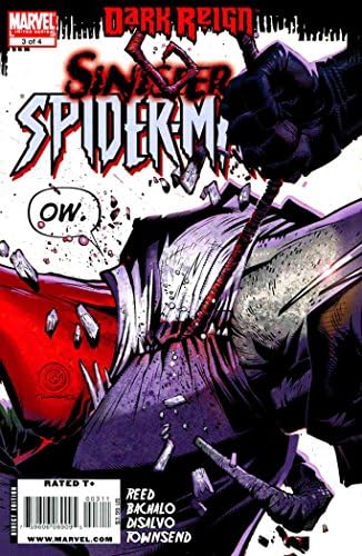 Karanlık Saltanat: Uğursuz Örümcek Adam 3 VF / NM ; Marvel çizgi romanı / Zehir
