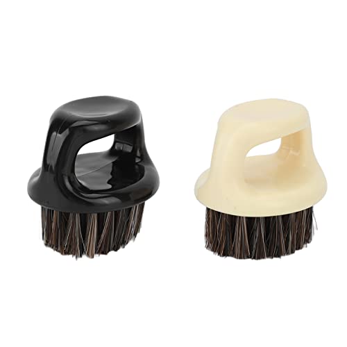 4 Adet Knuckle Bıyık Fırçası Saç Tıraş Fırçaları Erkekler için Yumuşak Kıllar Süpürme Saplı Kuaför Salonu Ev Kullanımı
