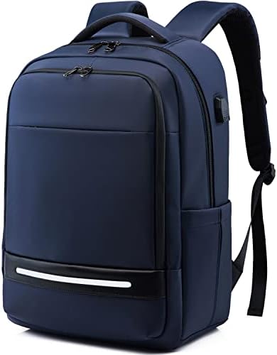 Vodlbov 17 İnç Laptop Sırt Çantası erkekler için, Büyük Su Geçirmez seyahat sırt çantası İle USB şarj portu, Anti