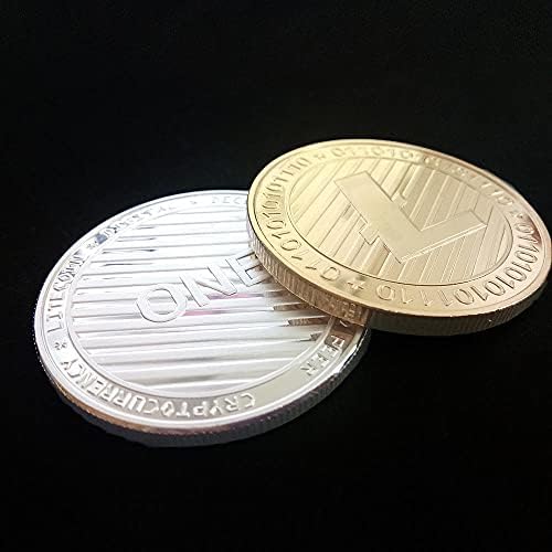2 Adet hatıra parası Altın Kaplama Gümüş Sikke Litecoin Litecoin Sanal Cryptocurrency 2021 Sınırlı Sayıda Koleksiyon