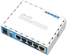 Mikrotik RouterBoard RB951Uı-2ND hAP Evler veya Ofisler 2.4 GHz Erişim Noktası 5-Port PoE OSL4 USB için 3G / 4G
