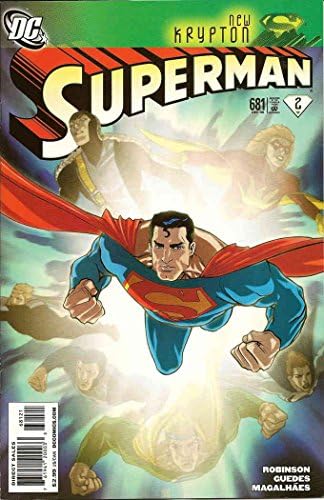 Süpermen (2. Seri) 681A VF; DC çizgi roman