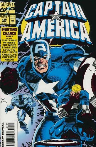 Kaptan Amerika (1. Seri) 425SC VF ; Marvel çizgi romanı / Dövüş Şansı 1