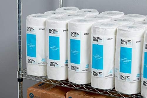 Pacific Blue Select 2 Katlı Delikli Rulo Kağıt Havlular Georgia-Pacific Pro, Rulo Başına 100 Yaprak, Kasa Başına 30