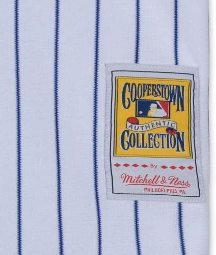 Çerçeveli Darryl Çilek New York Mets İmzalı Mitchell ve Ness Beyaz 1986 Dünya Serisi Forması-İmzalı MLB Formaları