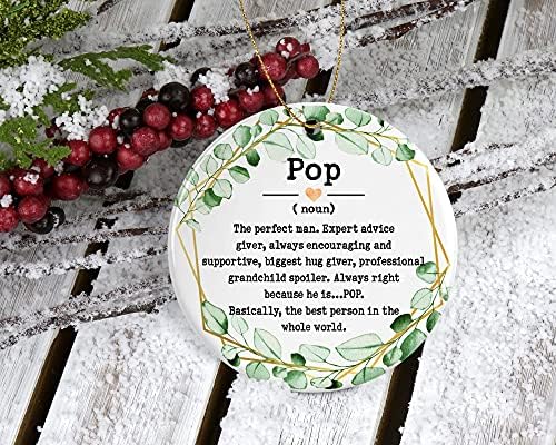 Pop İsim Süsü-Pop için Noel Süsü-Babalar Günü Süsü-Pop Hediyeleri-Pop Tanımı-Her İki Tarafa Da Basılmış Hatıra