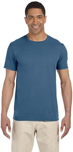Gıldan erkek Softstyle Preshrunk Tearaway Etiket Tişört