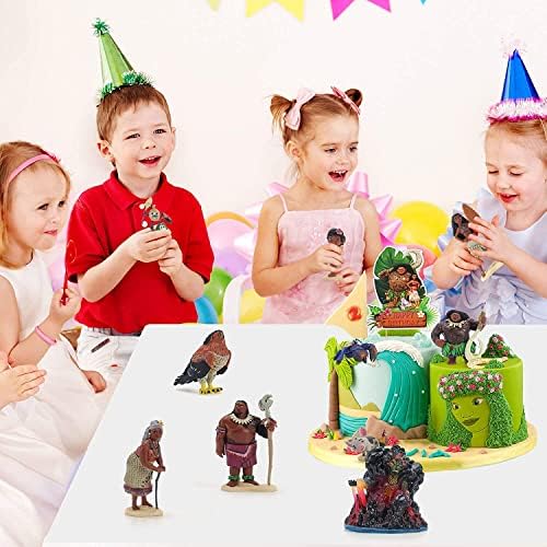 Aksiyon Figürleri oyuncak seti Ve Kek Toppers, Temalı Parti Malzemeleri Doğum Günü Partisi Kek Dekorasyon Malzemeleri