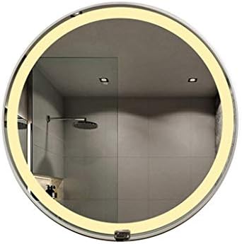 Makyaj Aynası Duvara Monte Işıklı Banyo Aynası Duvara Makyaj Aynaları Işıklı ve buğu Çözücü Yuvarlak su geçirmez ışıklı