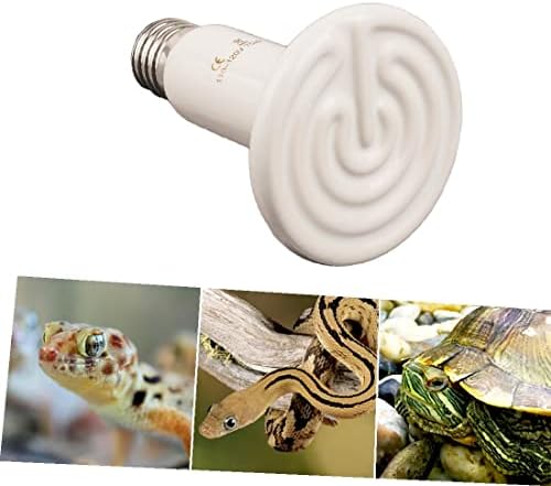 X-DREE AC 110 V 75 W kızılötesi lamba seramik sürüngen ısıtıcı ampul doğal aletleri büyümek ışık beyaz (AC 110 v 75