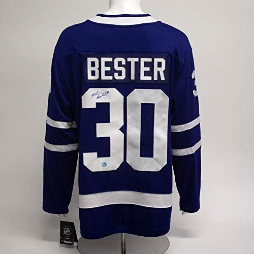 Allan Bester Toronto Maple Leafs İmzalı Fanatik Forması-İmzalı NHL Formaları