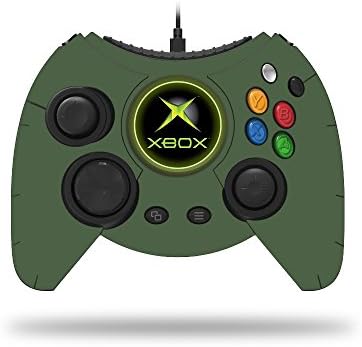 Microsoft Xbox One Hyperkin Duke Denetleyicisi ile Uyumlu MightySkins Cilt-Katı Zeytin / Koruyucu, Dayanıklı ve Benzersiz