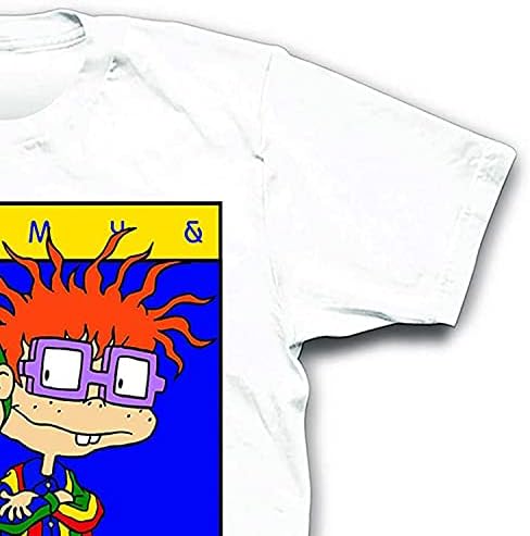 Nickelodeon Mens 90'ların Klasik Gömleği-Rugrats, Invader Zim, Ren & Stimpy ve Hey Arnold Vintage Tişört