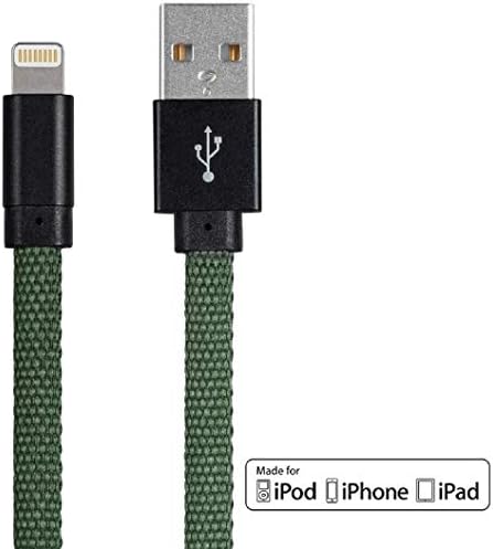 Monoprice Apple MFi Sertifikalı Yıldırım USB Şarj ve Senkronizasyon Kablosu - 3 Feet-Kırmızı iPhone X 8 8 Artı 7 7