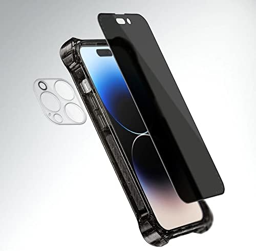 ıphone 14 Pro Max Gizlilik Temperli Cam için CASETiFY Ekran Koruyucu
