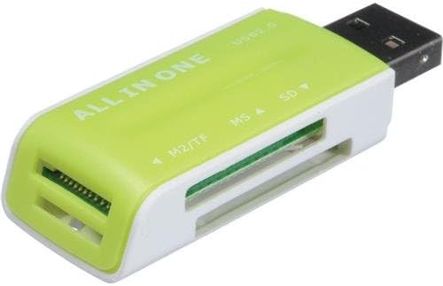 USB 2.0 arabirimli GGI CR-SDHC Güvenli Dijital (SD/SDHC) Flash Kart Okuyucu