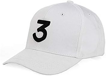 IVYRISE Şans Rapçi beyzbol şapkası Oyalamak Numarası 3 Kapaklar Serin Hip Hop Kaya Moda Klasik Şapkalar Ayarlanabilir