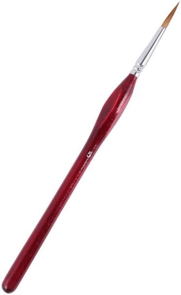 LHLLHL Naylon Üçgen Çubuk Kanca Hattı Kalem Sanat Boyama İnme Kenar Kanca Kalem Detay Fırça Yağ Fırçası