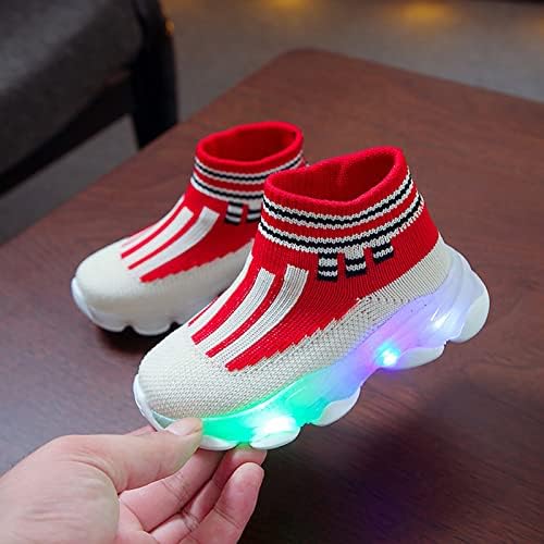 Erkek Kız Sneaker Light Up Ayakkabı Aydınlık Ayakkabı Rahat Çocuklar Yürümeye Başlayan Led Ayakkabı Tenis Ayakkabıları