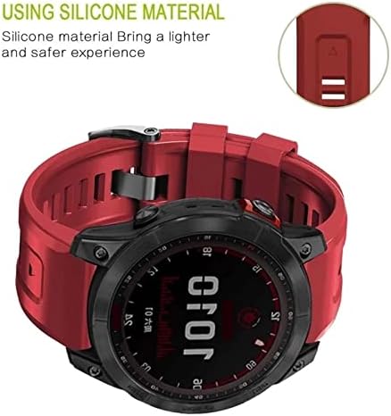 EIDKGD 26 22MM Silikon Hızlı Bırakma Watchband Kayışı Garmin Fenix 7X7 6 6X Pro 5X5 Artı 3HR Smartwatch Kolaylık Bileklik