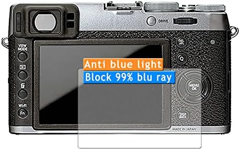 Vaxson 3-Pack Anti mavi ışık ekran Koruyucu ile uyumlu FUJİFİLM X100T TPU Film Koruyucular Sticker [Temperli Cam ]