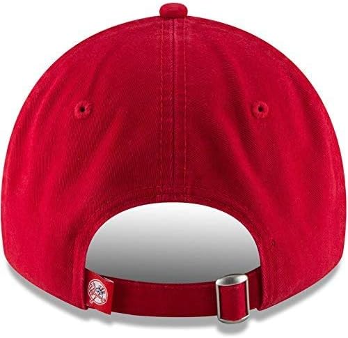 New York Yankees 9 YİRMİ Kırmızı 920 Ayarlanabilir Pamuklu Şapka Kap