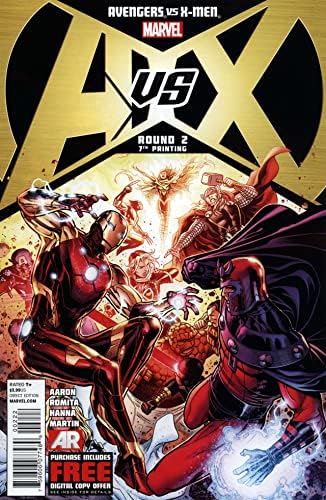 Yenilmezler X-Men'e karşı 2 (7.) VF / NM ; Marvel çizgi romanı
