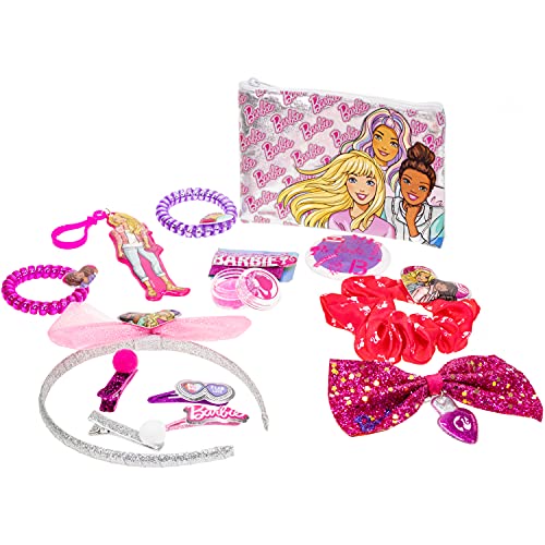 Barbie-Townley Kız saç aksesuarları Kutusu|Hediye Seti Çocuklar Kızlar için / Yaş 3+ (28 Adet) Dahil Saç Yay, Kafa