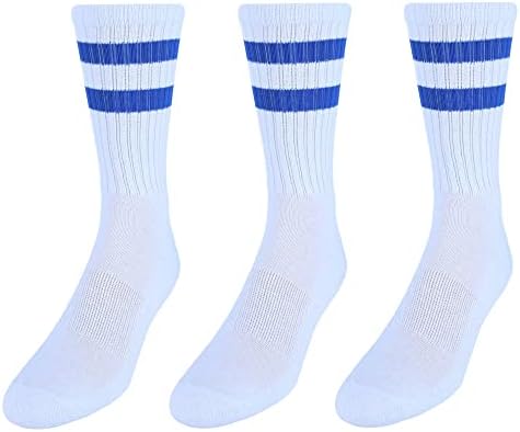CTM ® Erkek Mürettebat Çizgili Çorap (3 Çift)