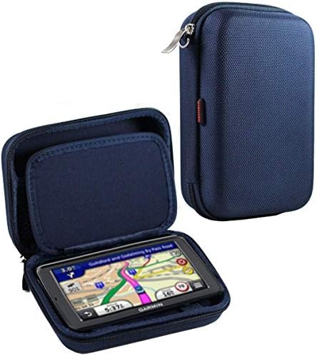 Navitech Mavi Sert GPS Taşıma çantası ile Uyumlu Jimwey GPS Navigasyon Araba Kamyon için 5 İnç