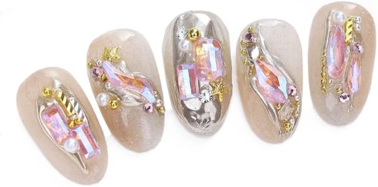 Temizle Nail Art Rhinestones Temizle Cam Tırnak Taşlar 3D Glitter Nail Art Süslemeleri tırnak mücevheri Düz Geri Tırnak
