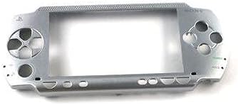 Jayamer Ön Yüz Plakası Faceplate Shell Kılıf Kapak Koruyucu Sony PSP 1000 için PSP1000 Konsol Değiştirme (Gümüş)