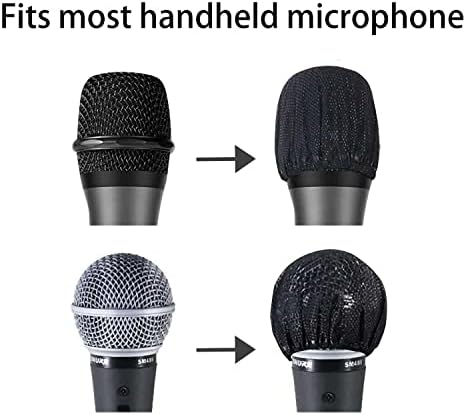 Bıgemo 600 adet Tek Kullanımlık Mikrofon Kapağı - Bireysel Ambalajlı Tek Kullanımlık Mikrofon Kapağı KTV, Karaoke,