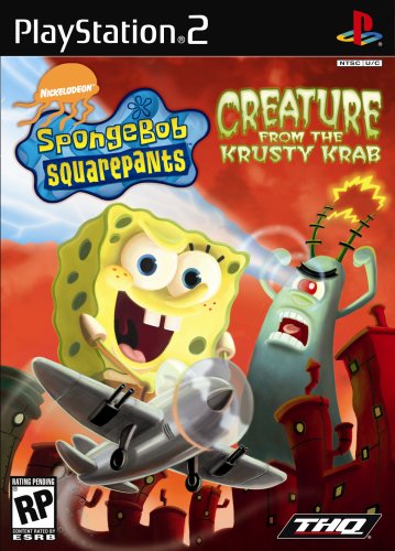 Krusty Krab'dan Sünger Bob Kare Pantolon Yaratığı-PlayStation 2