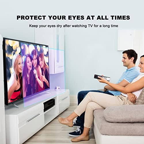KELUNIS Anti mavi ışık TV Ekran koruyucu - Parlama Önleyici Çizilmez Film - Yansıma Önleyici Oranı %90'a kadar - Göz