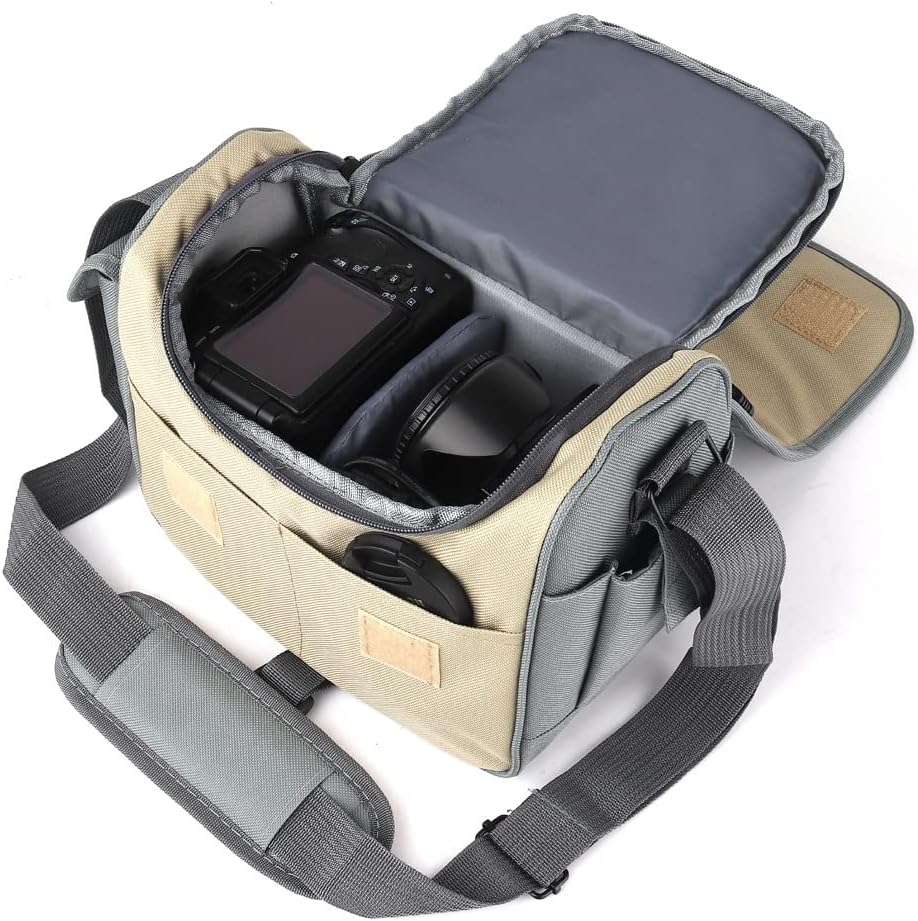 SDEWFG SLR kamera çantası kamera çantası omuzdan askili çanta Depolama omuzdan askili çanta Omuz Çapraz kamera çantası