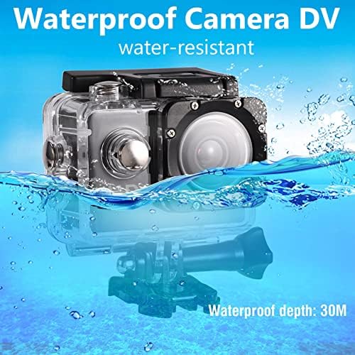Spor Kamera, Kullanımı Rahat Su Geçirmez Kamera DV Kayıt ömrü için net görsel zevk için su altında Profesyonel Tasarım