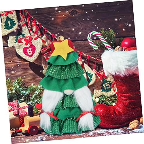 INOOMP Noel Ağacı Bebek para Mesa De Noel Baba Dekorasyon Noel Masa Süslemeleri Santa Cüceler Artı Gnome Şekilli Noel