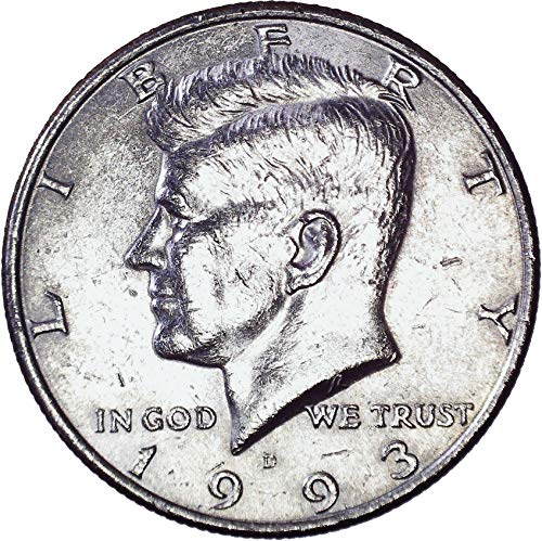 1993 D Kennedy Yarım Dolar 50C Dolaşımsız Hakkında