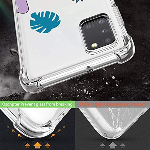 STSNano samsung kılıfı Galaxy A31 Sevimli Karikatür TPU Kapak, dikiş Kawaii Moda Şık Tasarımcı Eğlenceli Komik Kabuk
