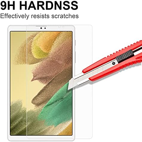 2-Packs Gylint Galaxy Tab A7 Lite 8.7 İnç Ekran Koruyucu Cam - HD Temizle Çizilmez Kabarcık Yok 9H Sertlik Temperli