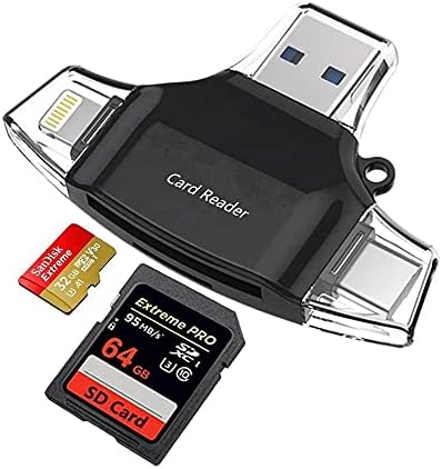 JBL Tune 130NC TWS ile uyumlu BoxWave Akıllı Gadget (BoxWave tarafından Akıllı Gadget) - AllReader USB kart Okuyucu,