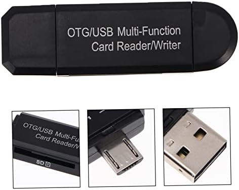 SOLUSTRE Tip C Kart okuyucu USB Adaptörleri Bilgisayar Adaptörü Mikroçip Okuyucu Kamera Çip Okuyucu Bilgisayar Dönüştürücü